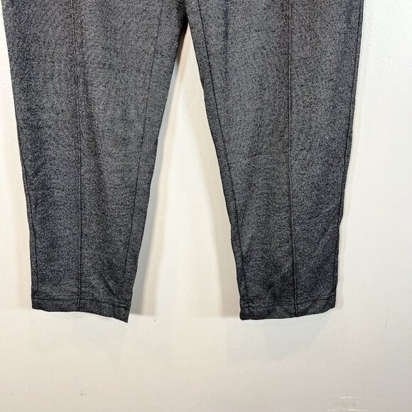 Dex Clothing NWOT Black White Center Seam Drawstring Taper Pant L - Picture 6 of 15